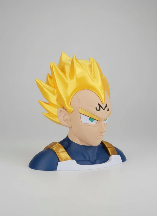 Impression 3D Buste vegeta majin