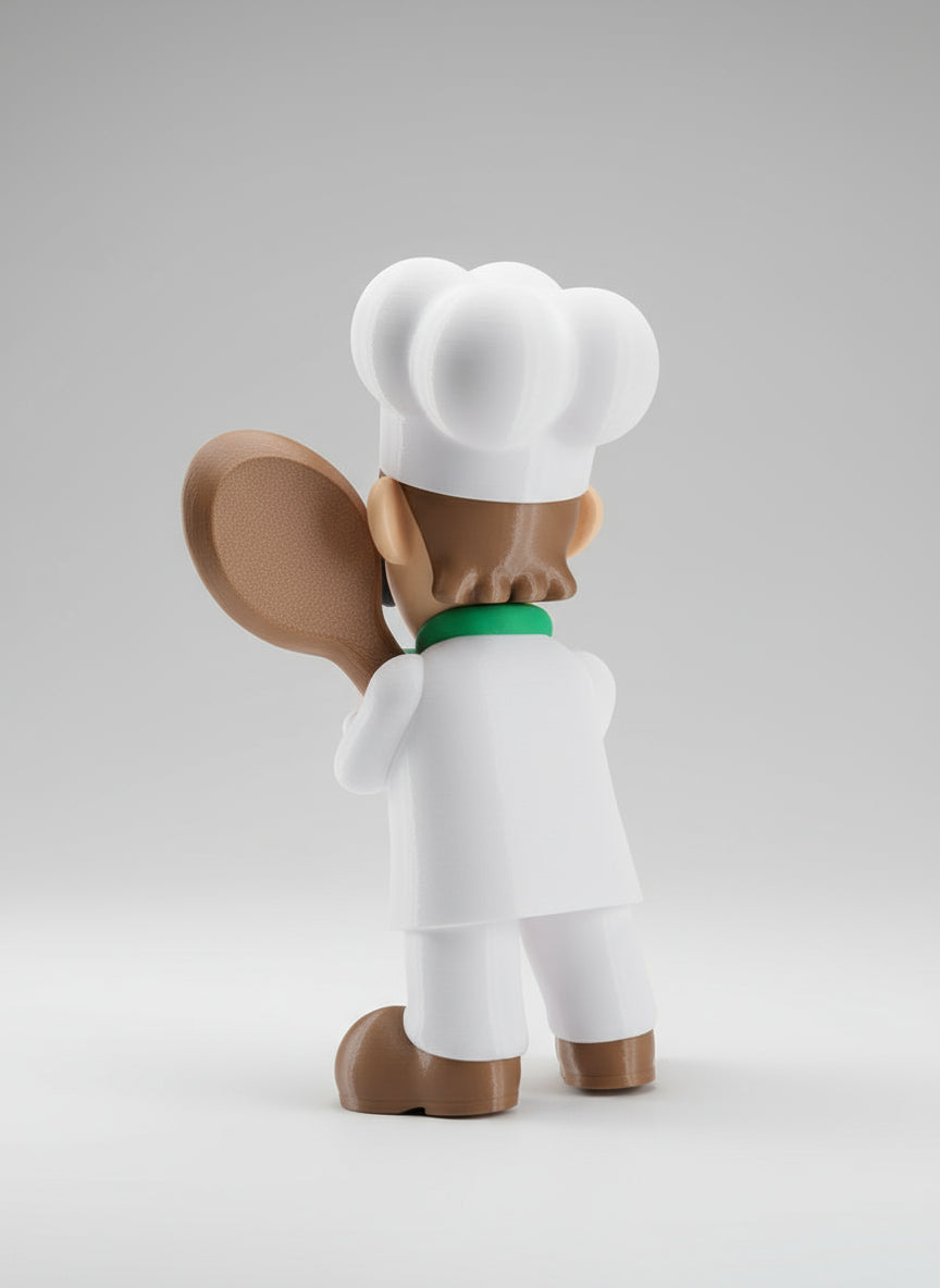 Impression 3D plombier cuisto vert