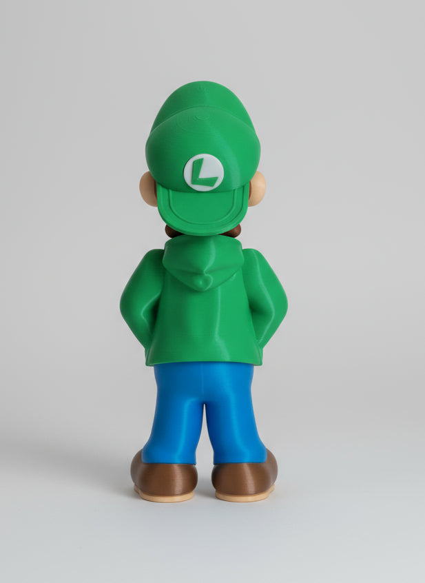 Impression 3D Plombier vert mode street 20cm