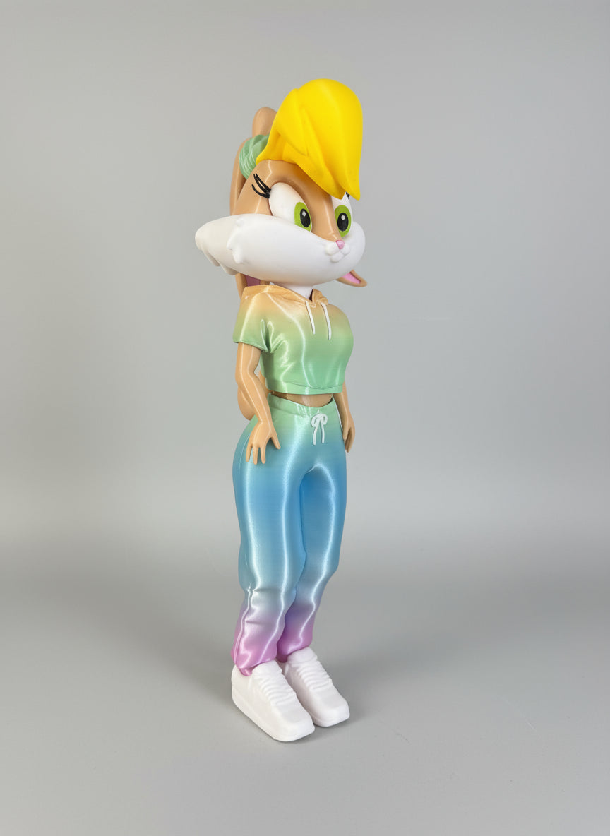 Impression 3D Miss lapine mode street