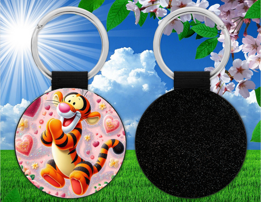 Porte-Clé Rond Ourson