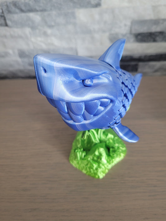 Impression 3D requin articulé