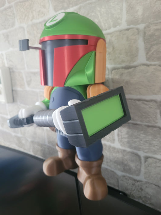Impression 3D PLOMBIER VERT BOBA FETT