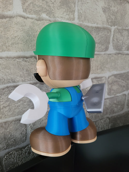 Impression 3D plombier vert