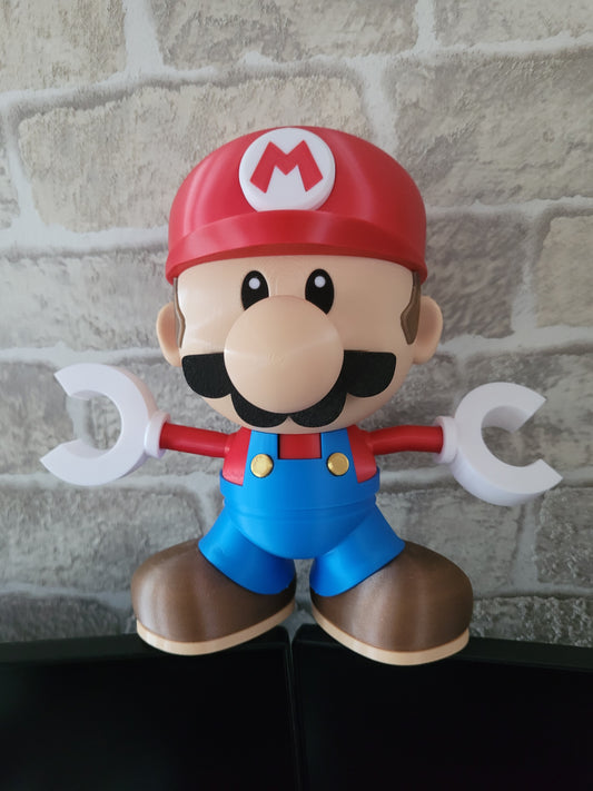 Impression 3D plombier rouge