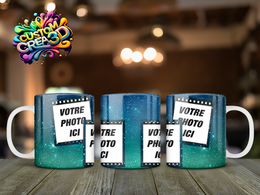 Mug Personnalisé Avec 4 Photos