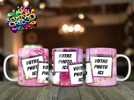 Mug Personnalisé Avec 5 Photos