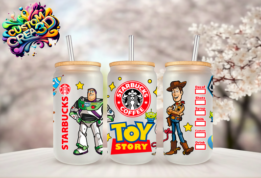 Verre effet givré personnalisable