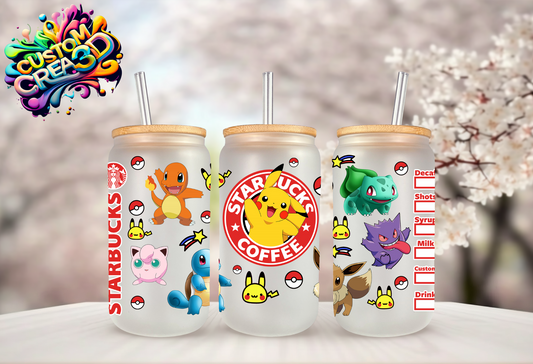 Verre effet givré personnalisable