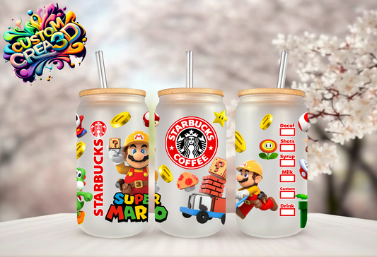 Verre effet givré personnalisable