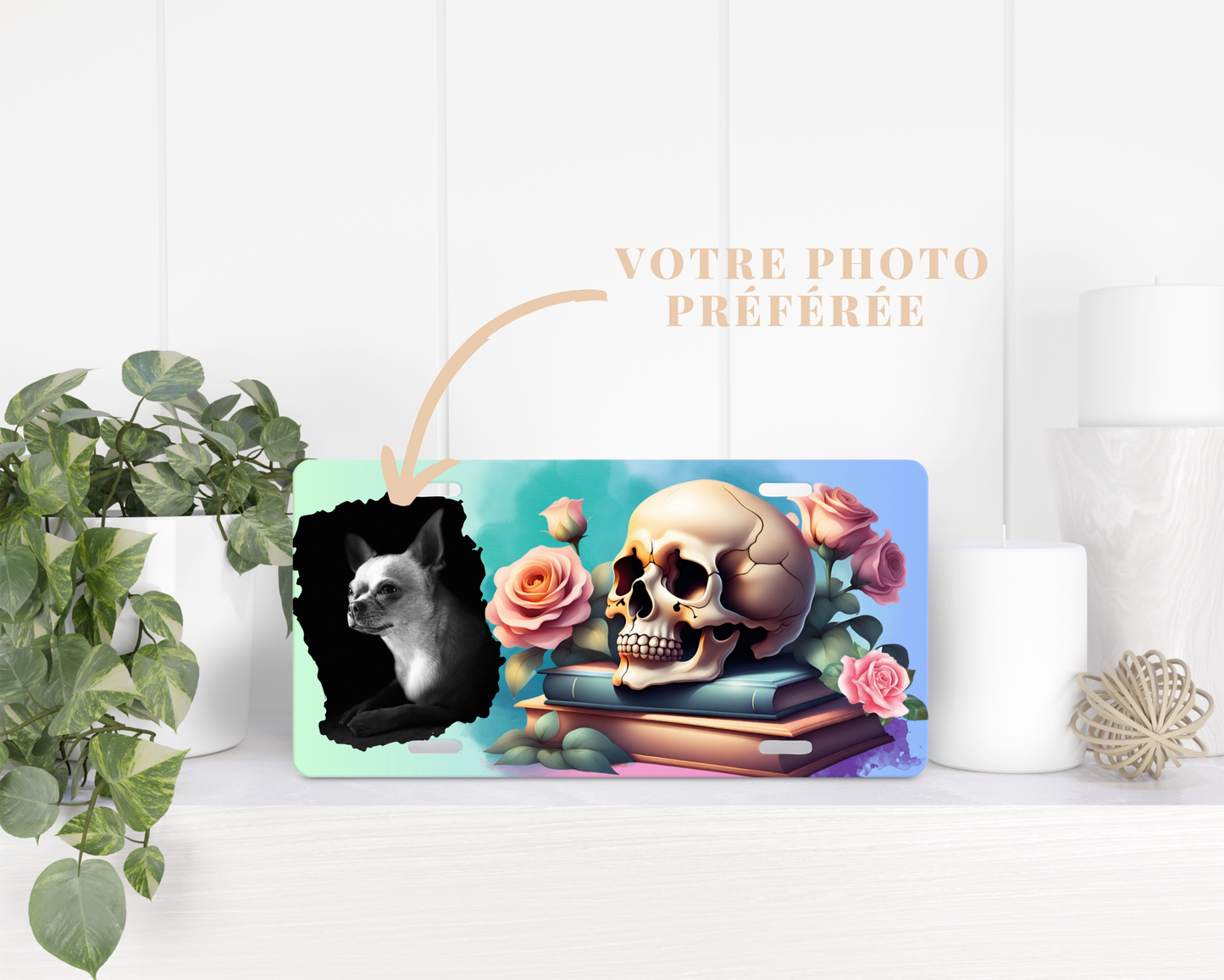 Plaque sublimable personnalisable en alu