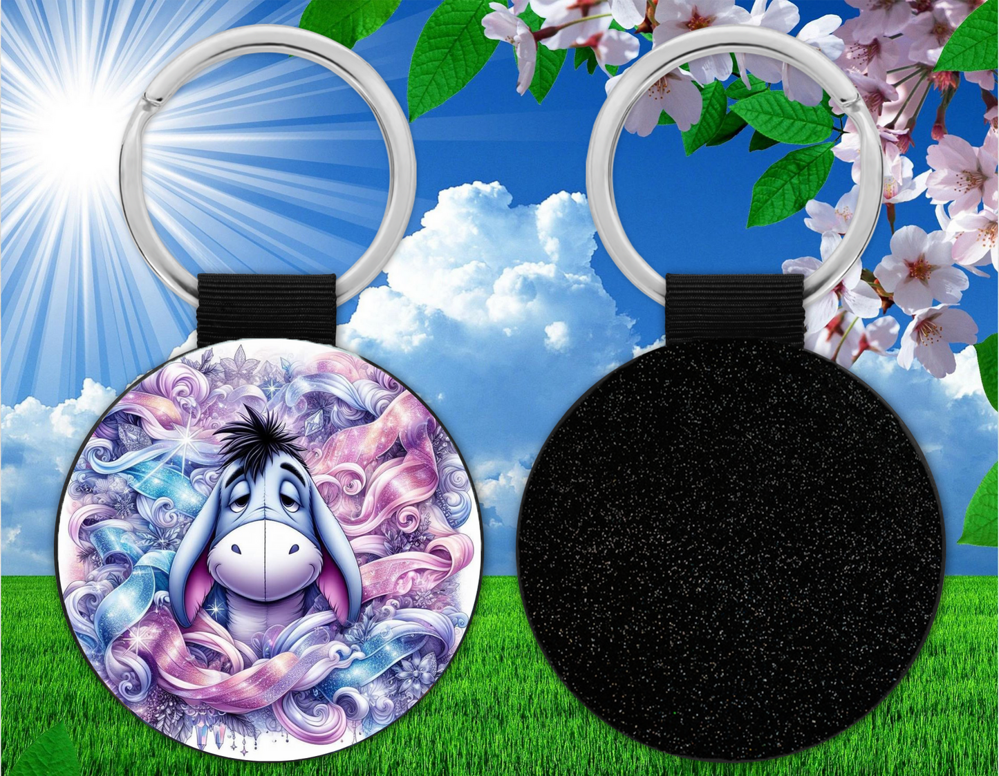 Porte-Clé Rond Ourson