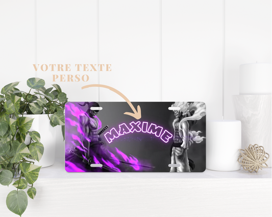 Plaque sublimable personnalisable en alu