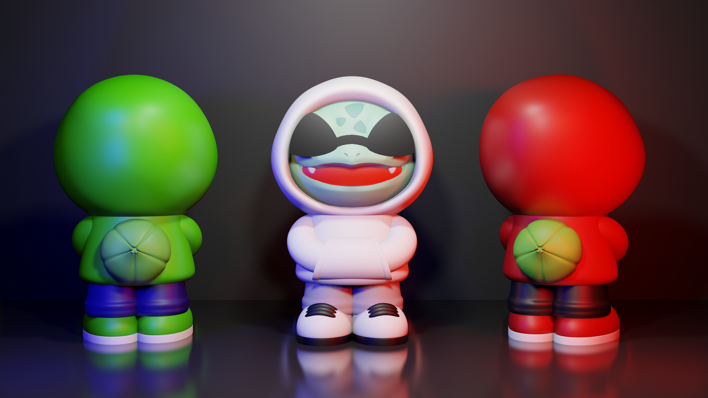 Impression 3D BULBIZARRE mode street