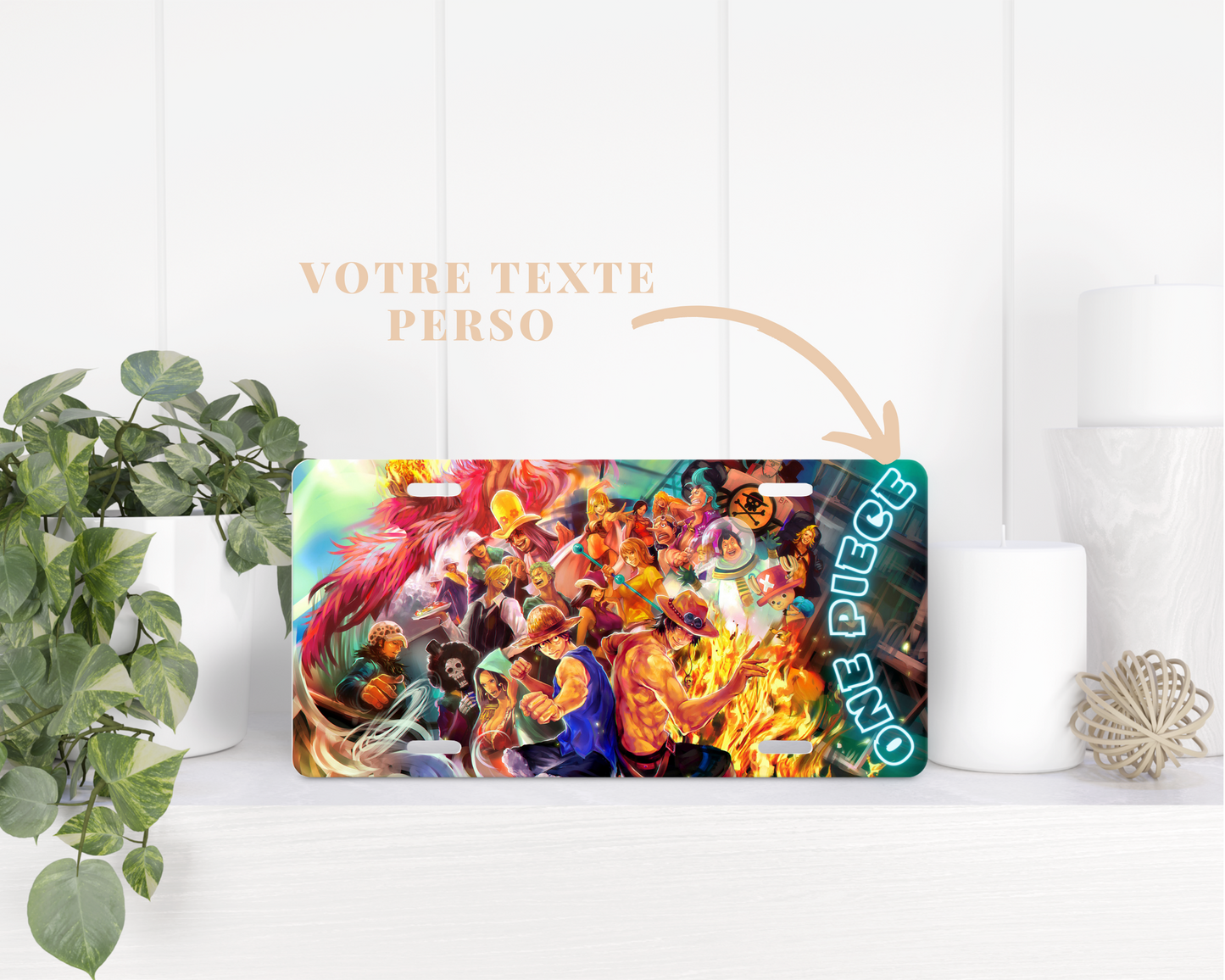 Plaque sublimable personnalisable en alu