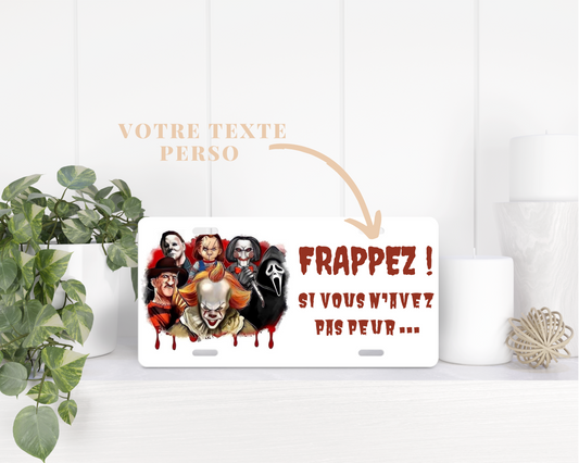 Plaque sublimable personnalisable en alu