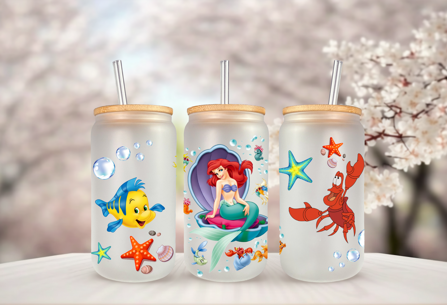 Verre effet givré personnalisable ARIEL