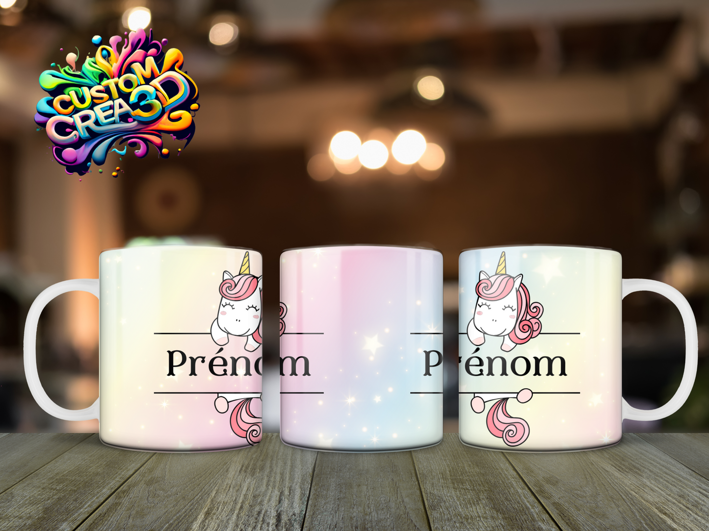 Mug thème LICORNE