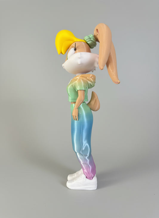 Impression 3D Miss lapine mode street