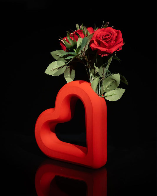 Impression 3D Vase coeur