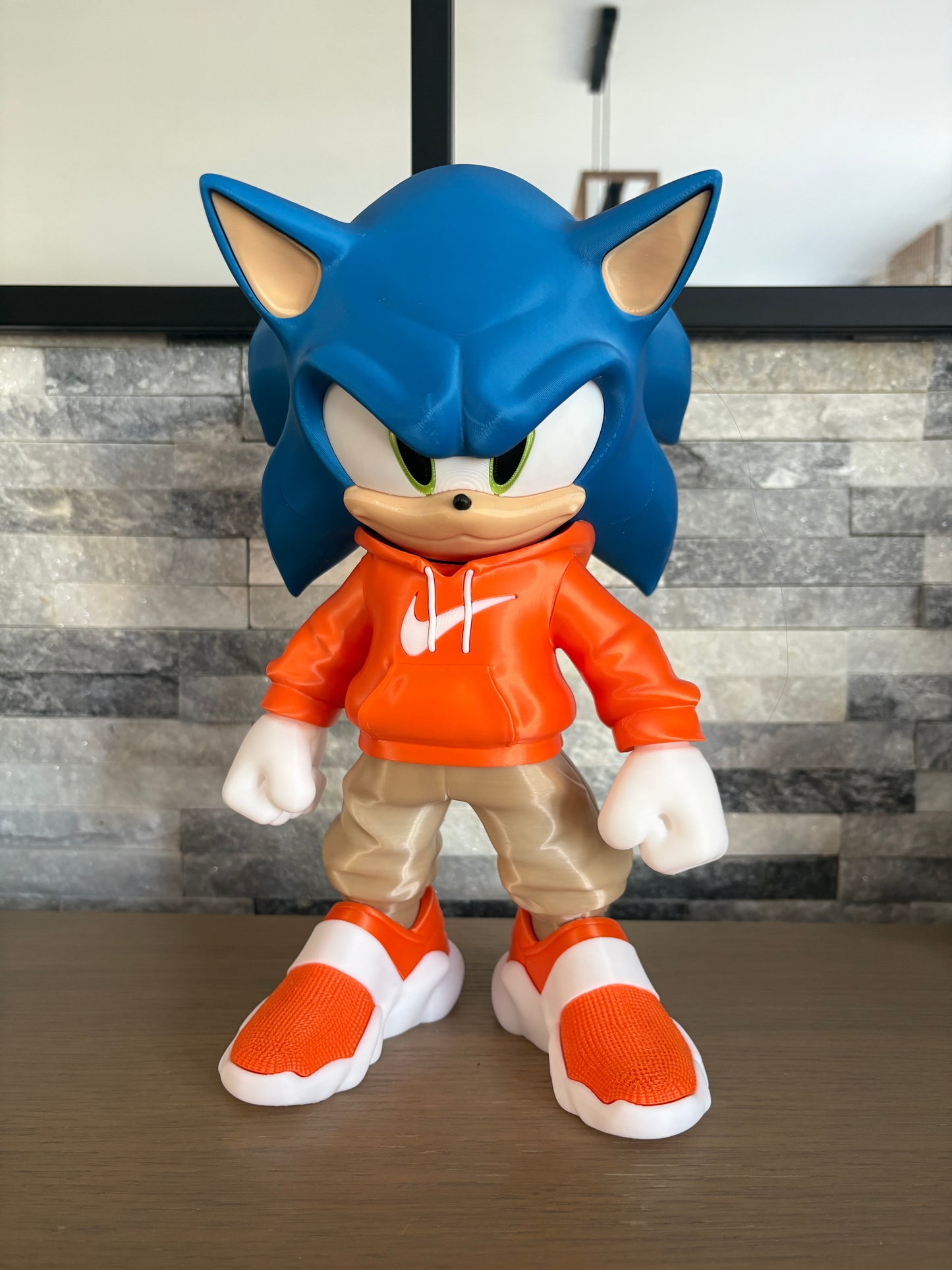 Impression 3D figurine Hérisson urban street