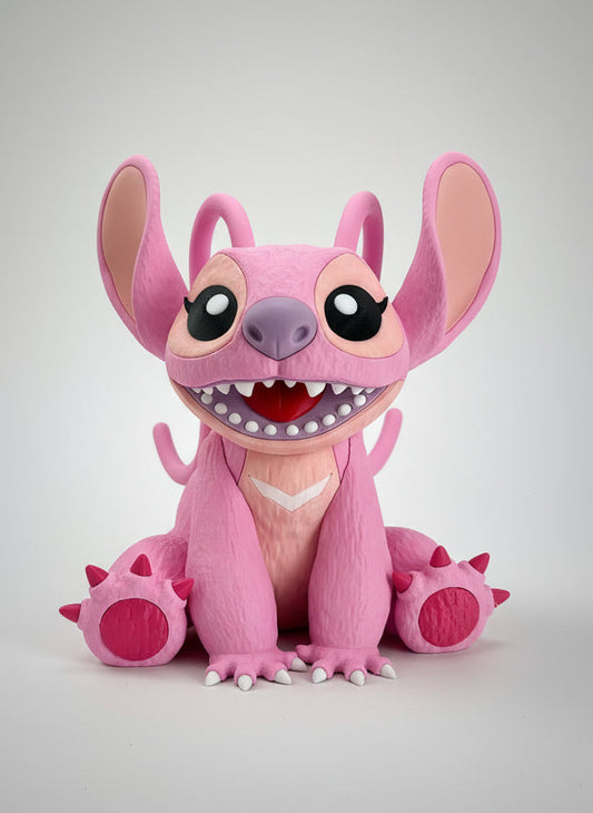 Impression 3D pink multicouleurs