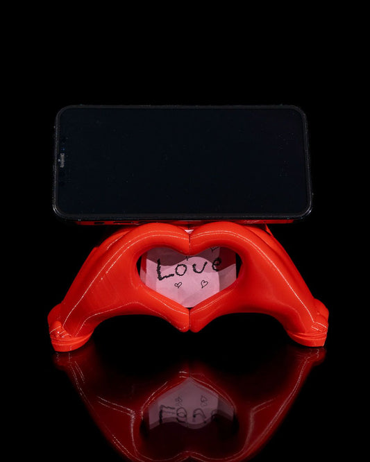 Impression 3D support téléphone love