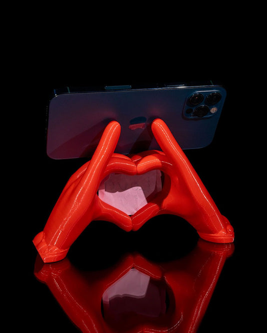 Impression 3D support téléphone love