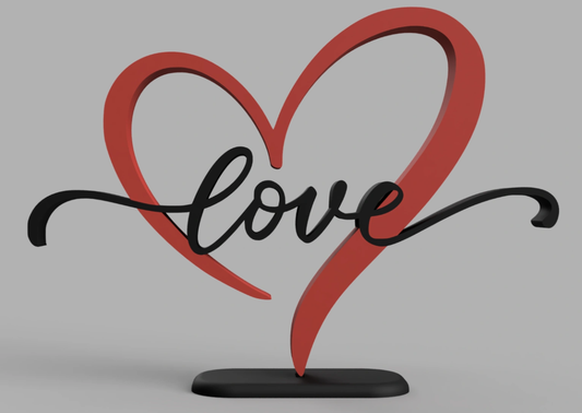 Impression 3D LOVE