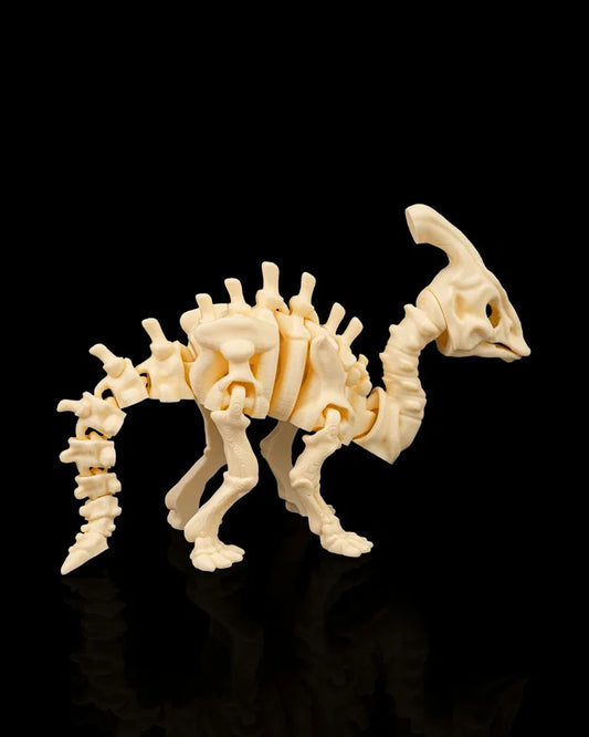 Parasaurolophus squelette articulé