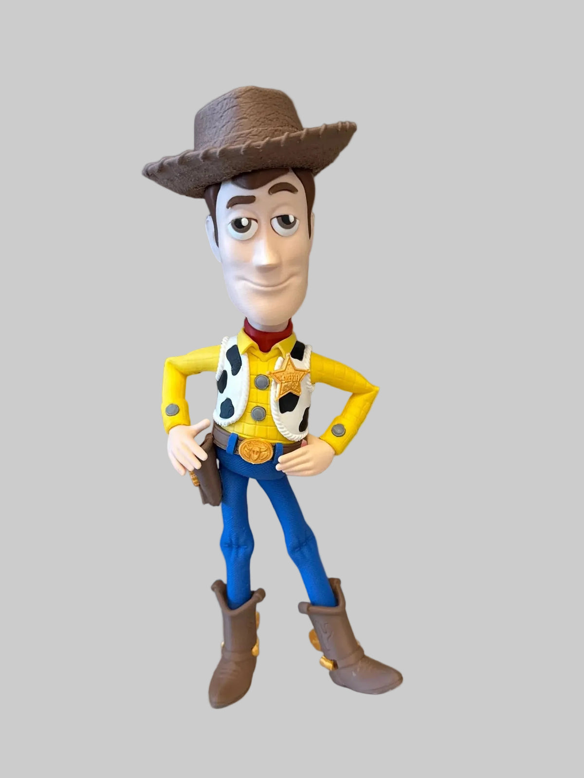 Figurine Fanart Cowboy Woody de Customcréa3D, représentation détaillée du personnage en figurine de collection.