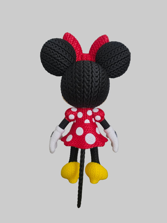 Sourisette effet tricoté