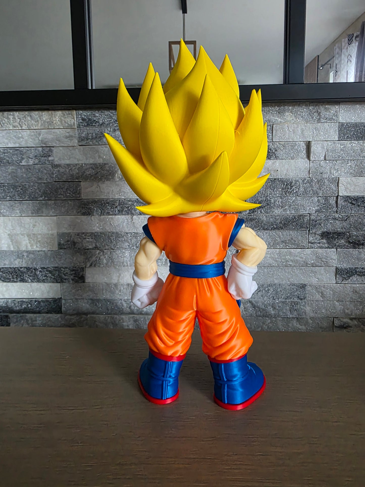 Figurine 3D Fanart Hérissons de la marque Customcréa3D, représentant un hérisson en figurine détaillée et colorée.