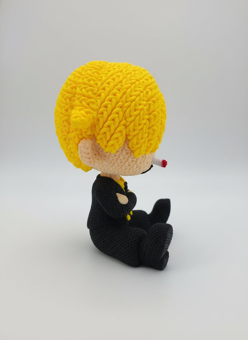 Sanji effet tricoté