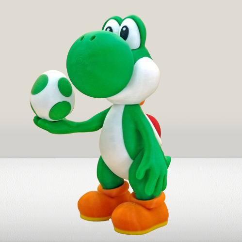 Impression 3D yosh egg