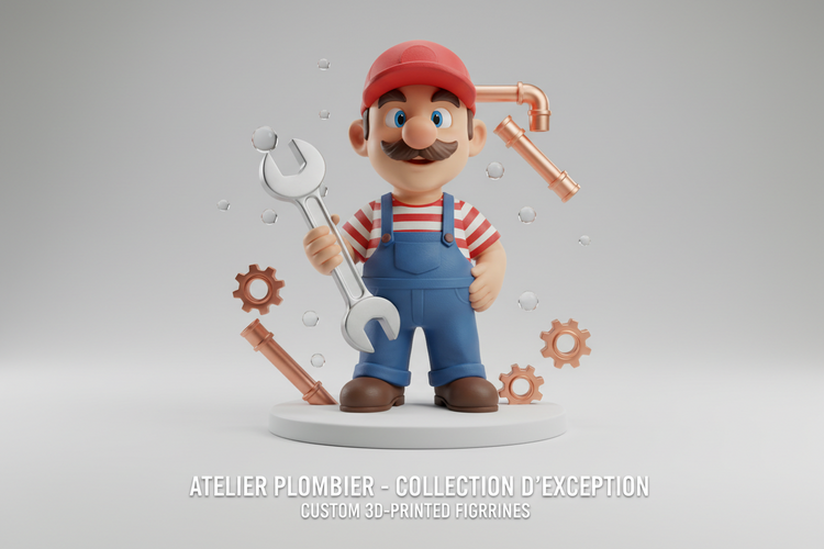Figurines plombier