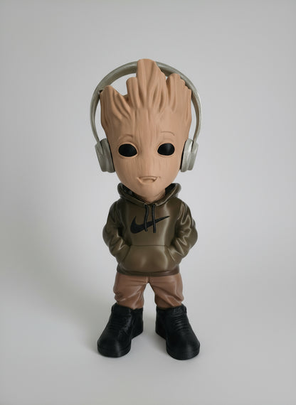 Impression 3D figurine Groot urban street 30cm