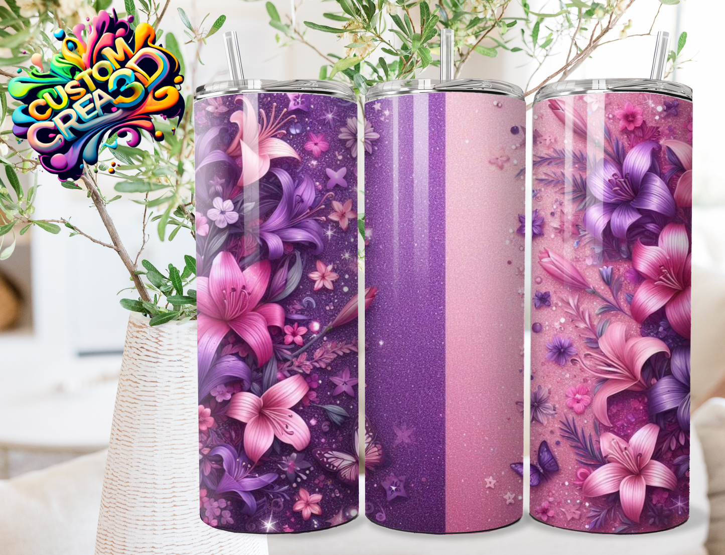 Thermos Thème Fleurs 25 modèles