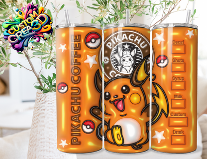 Thermos Thème Puffy poké 20 modèles