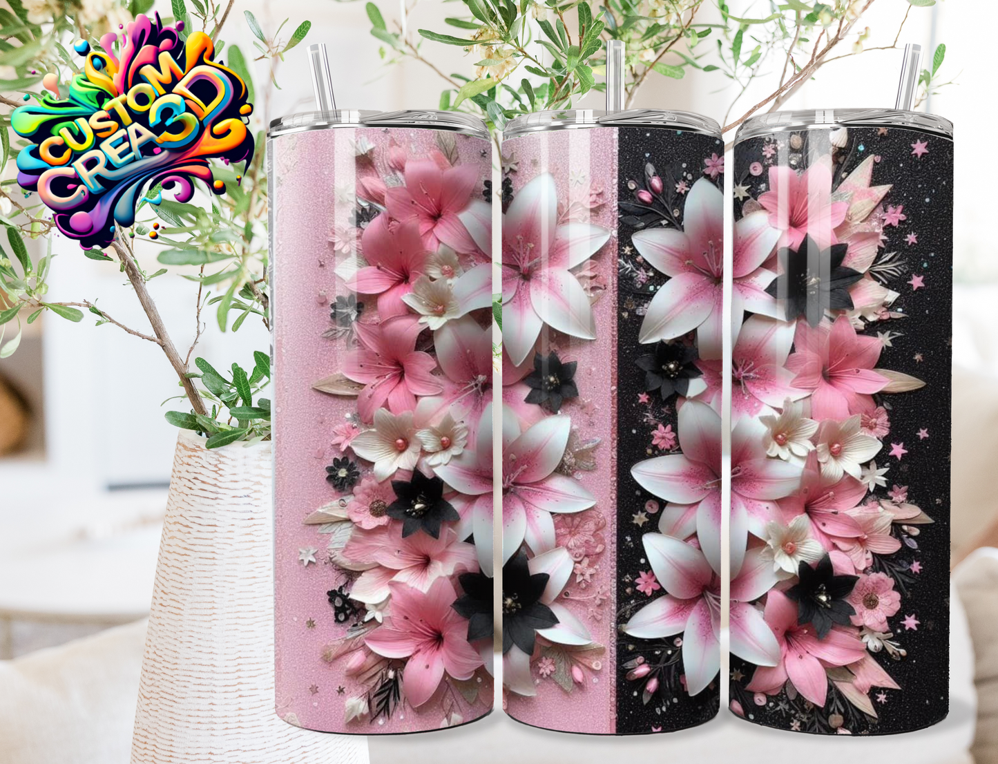 Thermos Thème Fleurs 25 modèles