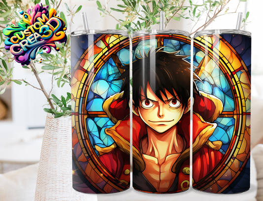 Thermos Thème Manga vitraux 4 modèles