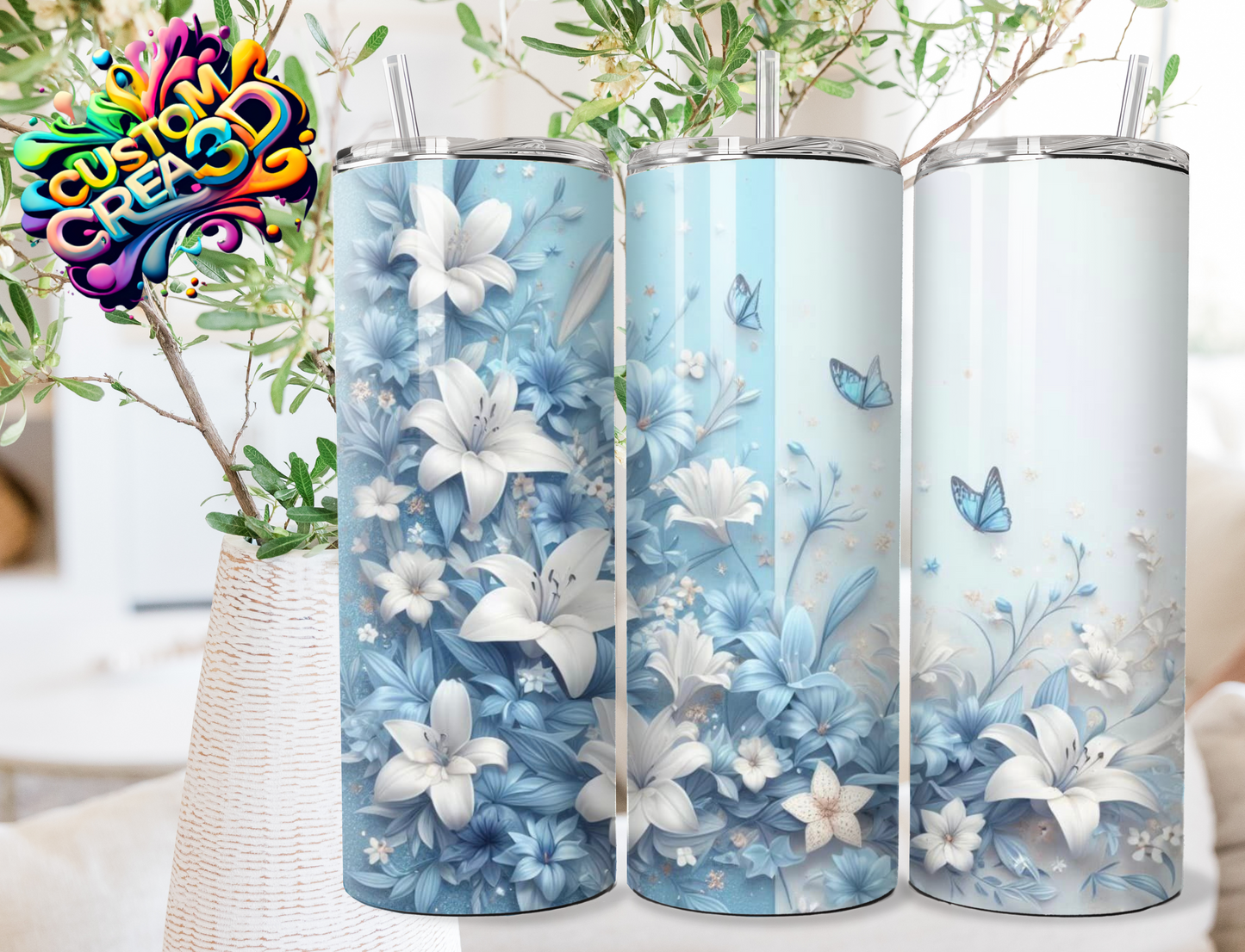 Thermos Thème Fleurs 25 modèles