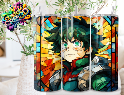 Thermos Thème Manga vitraux 4 modèles