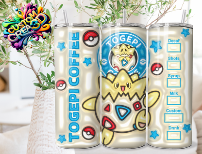 Thermos Thème Puffy poké 20 modèles