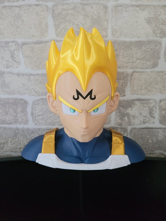 Impression 3D Buste vegeta majin