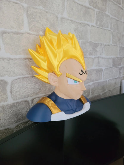 Impression 3D Buste vegeta majin