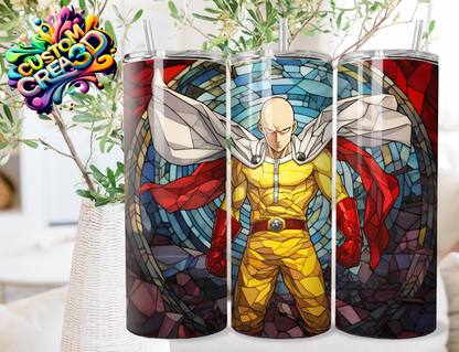 Thermos Thème Manga vitraux 4 modèles