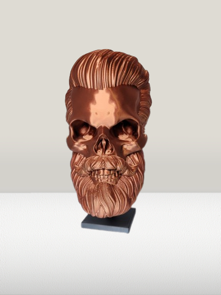 Impression 3D skull barber