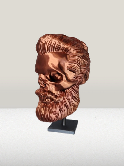 Impression 3D skull barber