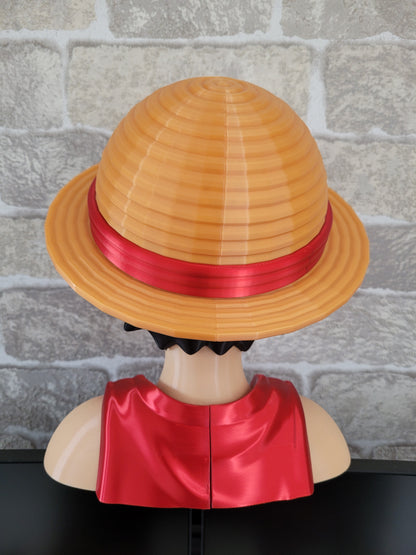 Impression 3D Buste chapeau de paille